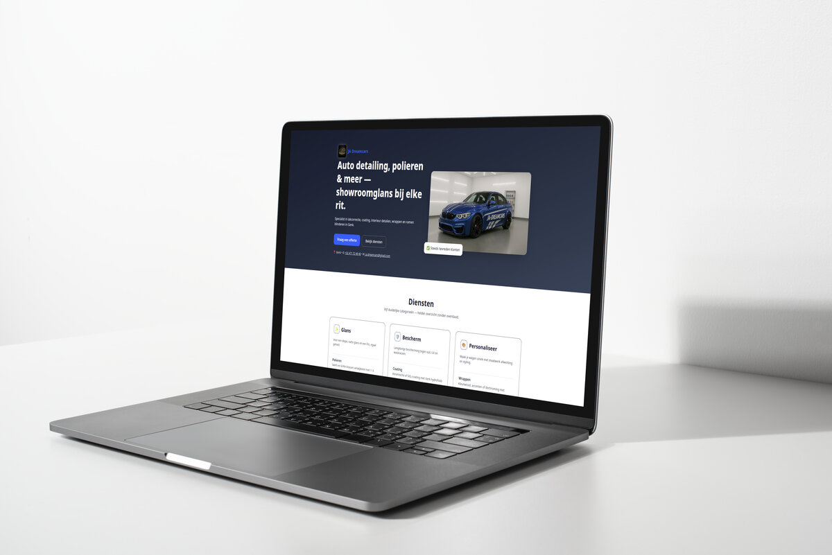 JA-Dreamcars Website